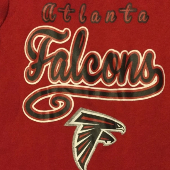 🧨 Girls Atlanta Falcon onesies 0/3 months - Picture 3 of 5
